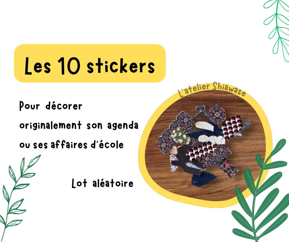 stickers en tissu